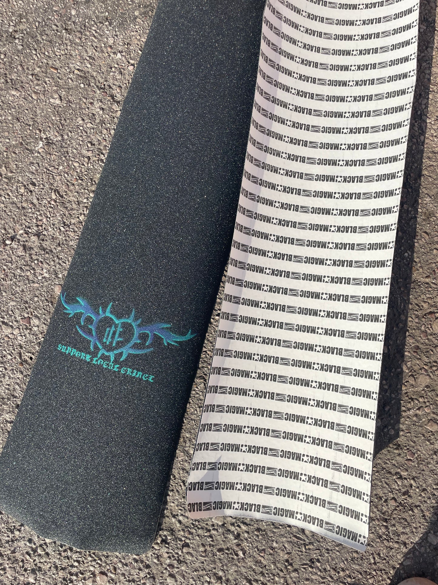 Tramp stamp grip tape