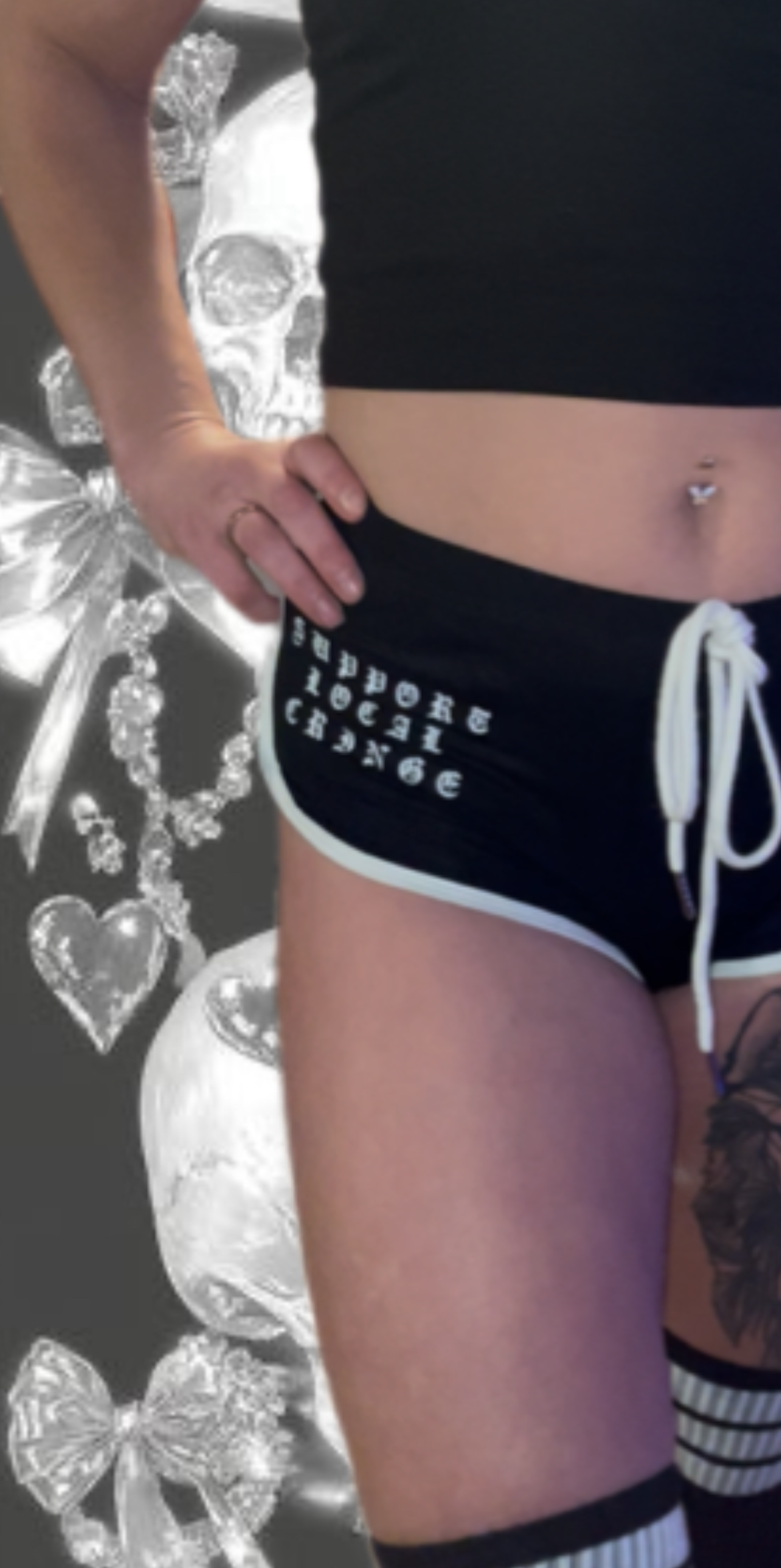 Serving cringe shorts