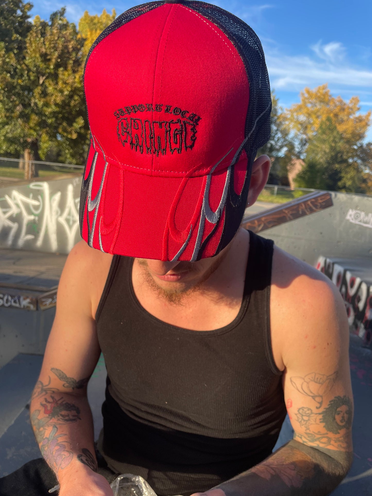 Fast as fuck hat red