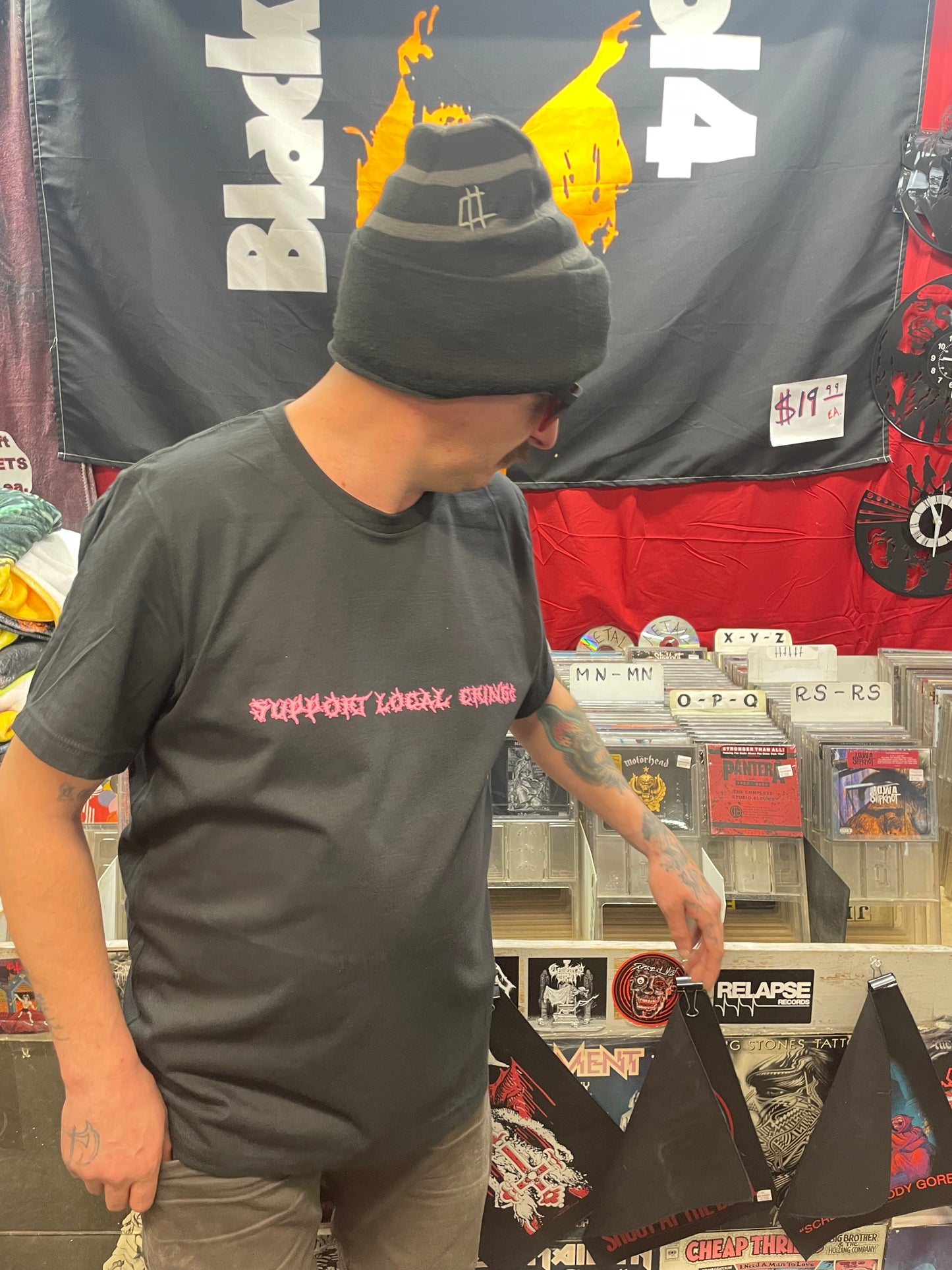 Cringy in Pink T Shirt