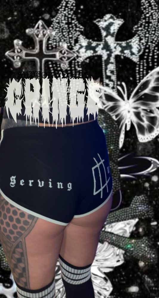 Serving cringe shorts