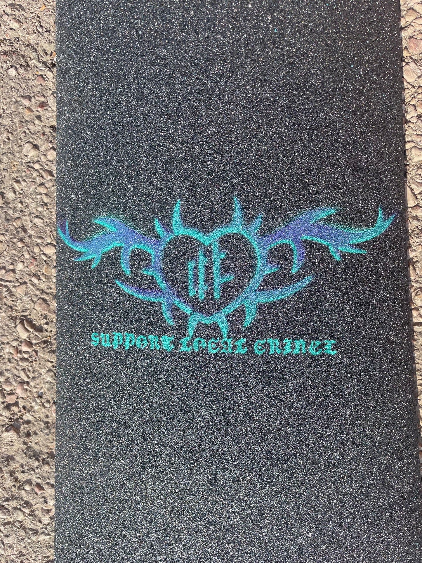 Tramp stamp grip tape