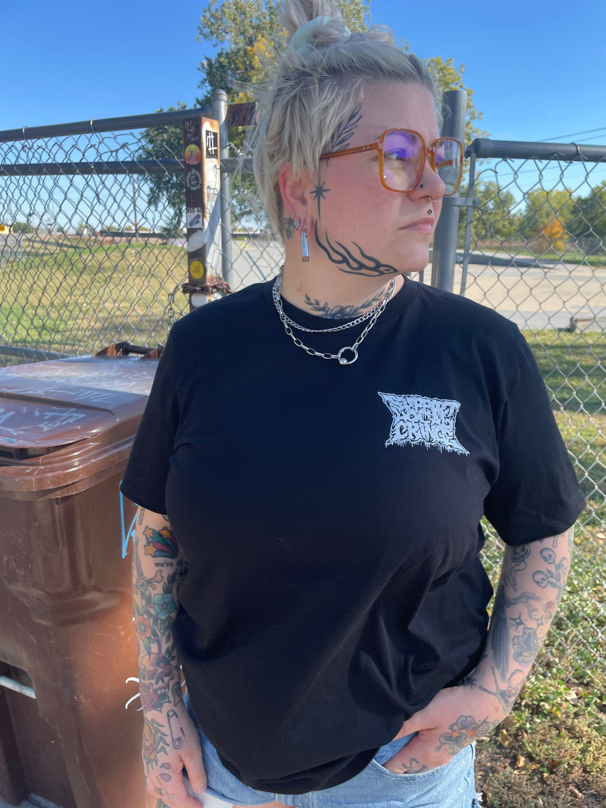 Writing on the wall T shirt