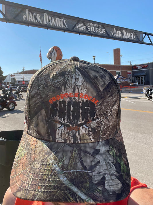 Embroidered SLC Cap in Camo