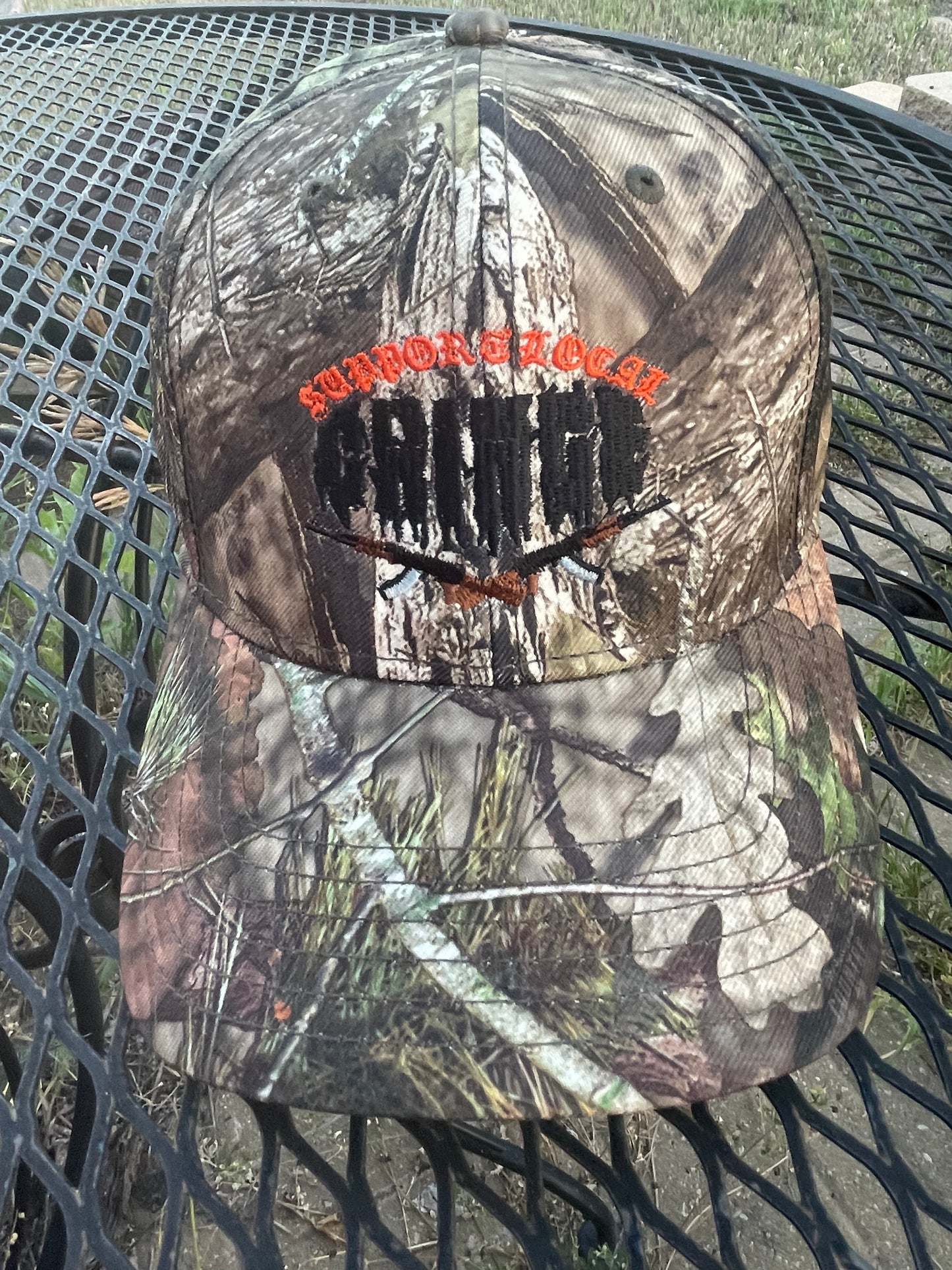 Embroidered SLC Cap in Camo