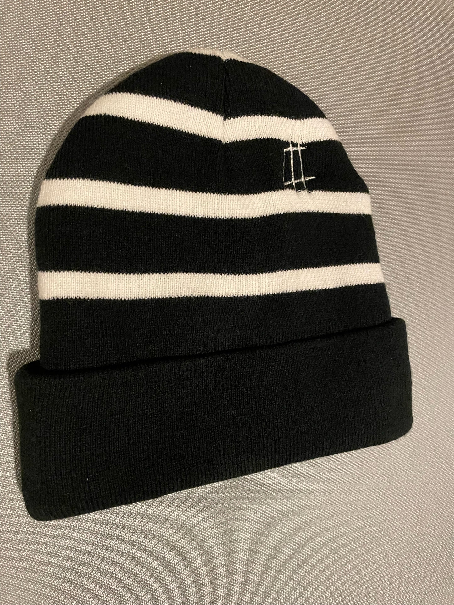 Black Cringe Bombshell Beanie